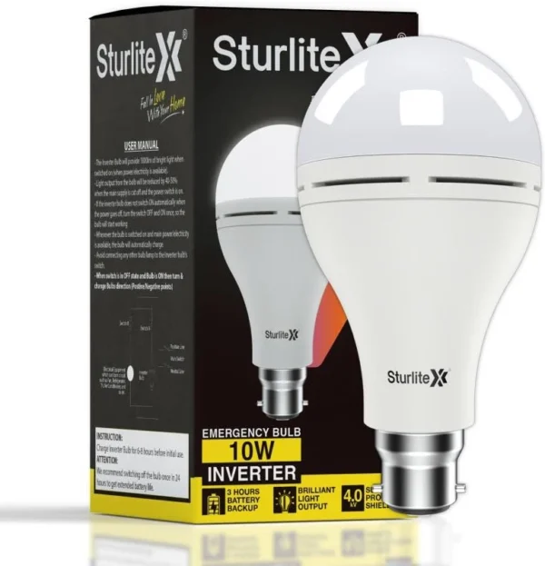 Sturlite - LED Bulb - Inverter - 10W - 6K